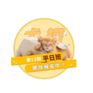 【犬貓小城市-全堂】第12期平日班